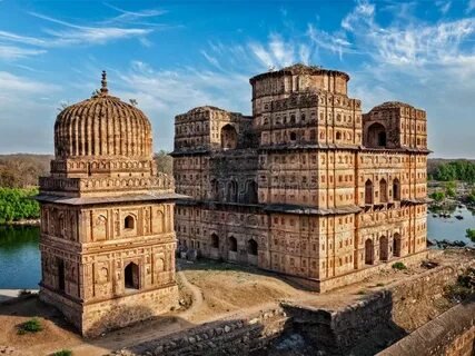 Royal Cenotaphs in Orchha